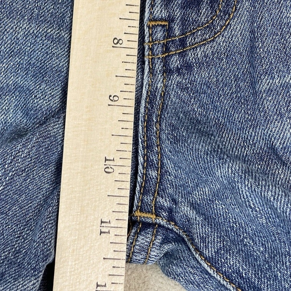 Edwin 503 Jeans Womens 28 Blue Medium Wash Straight Leg Denim Lot 11483-05 - Picture 7 of 12